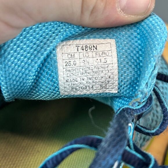 ASICS Gel-Nimbus16 Women's Size 8.5 Blue Running Shoes T489N Athletic - Picture 9 of 9